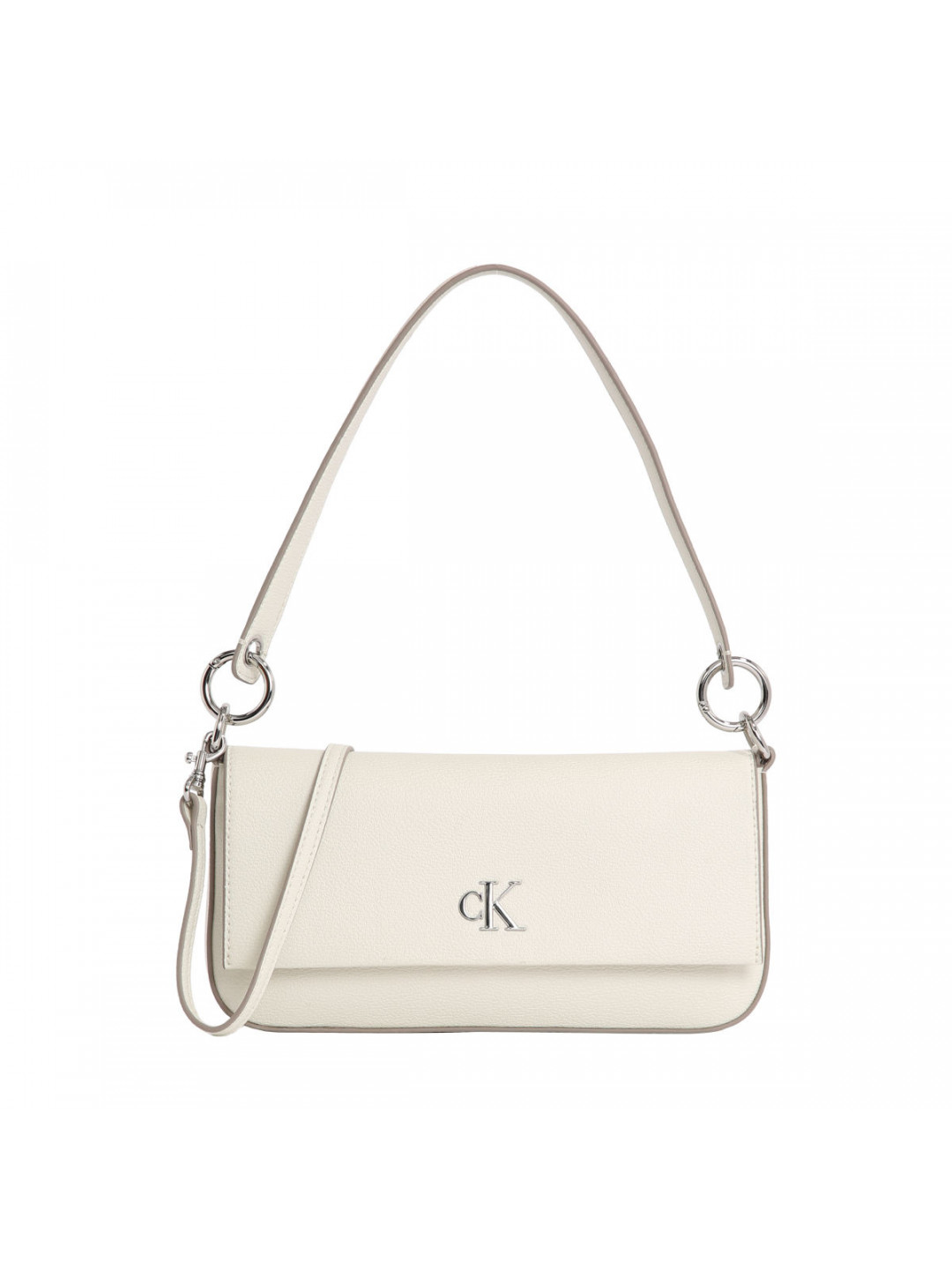 Calvin Klein dámská stylová kabelka – bílá – One size